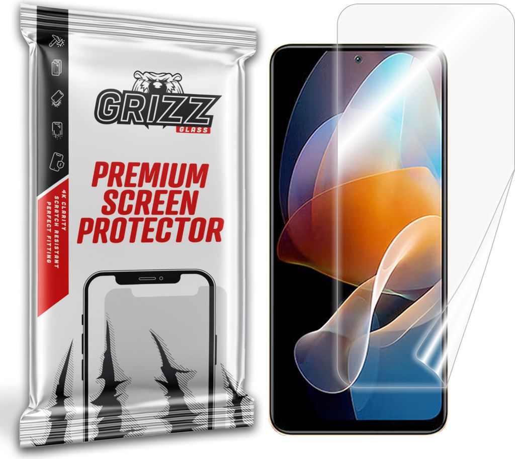GrizzGlass Xiaomi Keramische Folie CeramicFilm für Redmi Note 12R