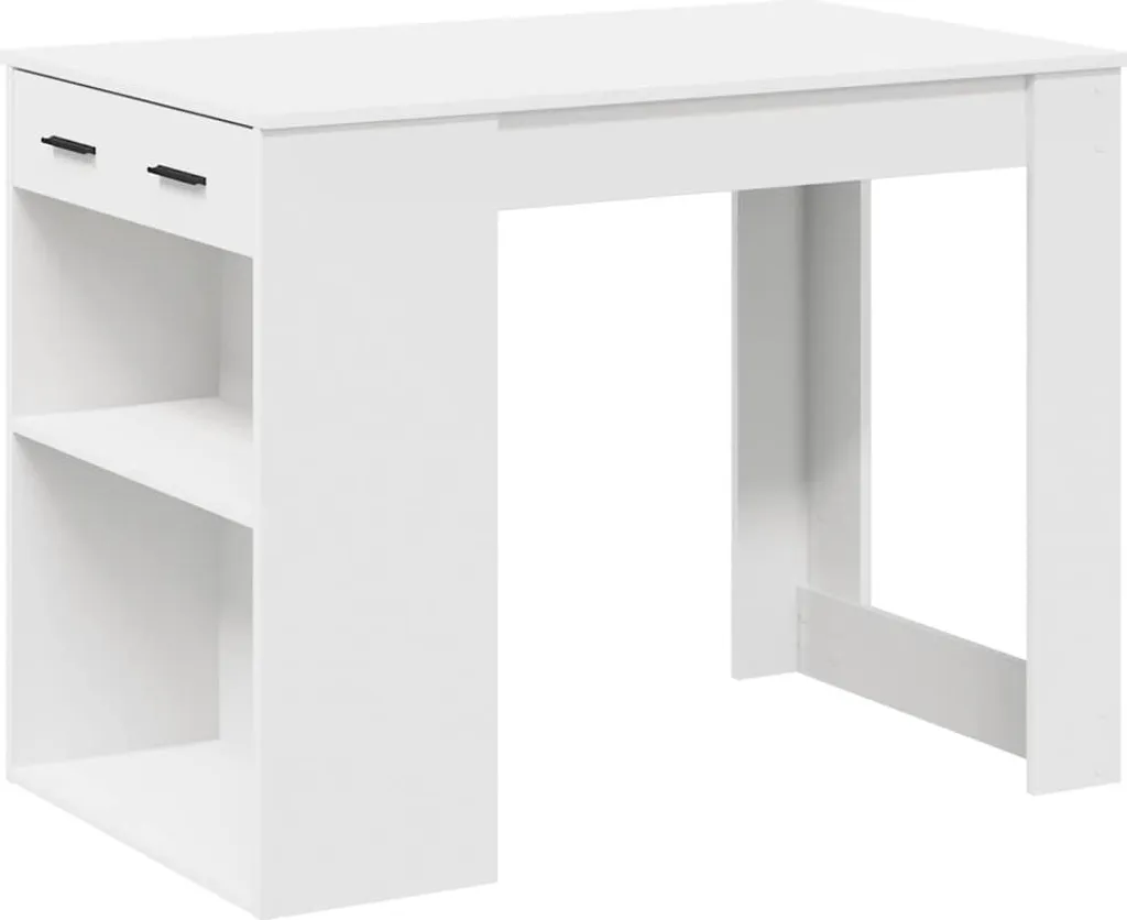 Occasione! Scrivania SYFAX Bianca Multistrato con Cassetto - Prezzo Top