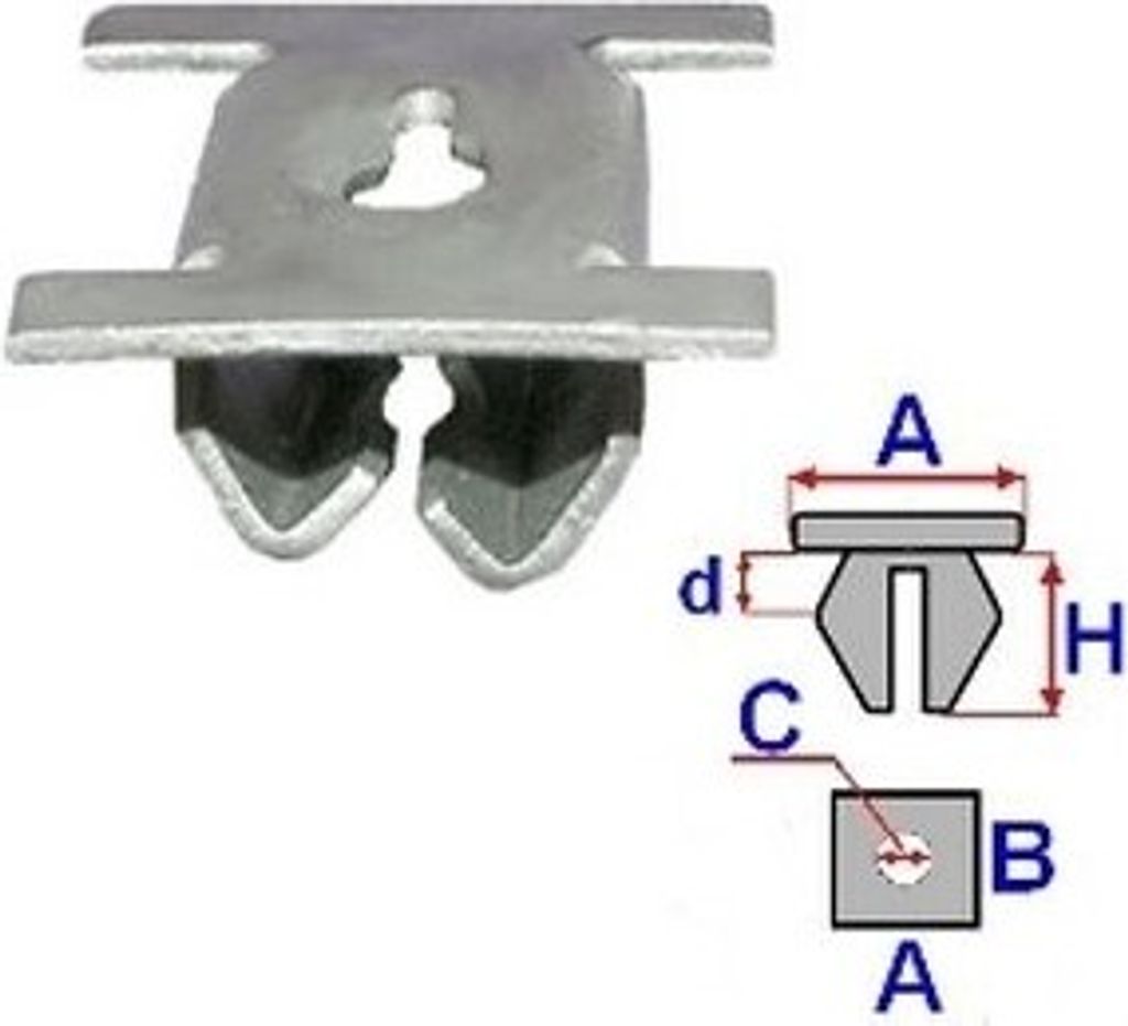 ROMIX Mutter C60370 für OPEL Corsa D Schrägheck (S07) Corsa C Schrägheck (X01)
