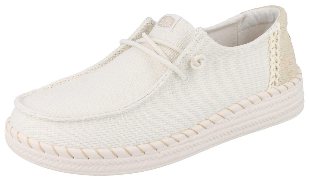 Hey Dude Wendy Espadrille Slip On, damskie, trampki, biały, Zdjęcie produktu 