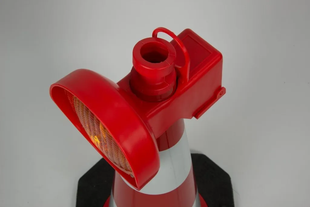 Cône de sécurité jaune LED ConeFix HORIZONT haute visibilité nocturne - 10