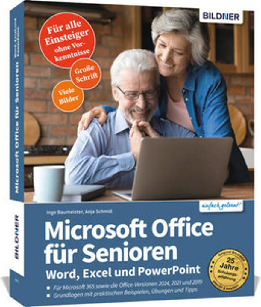 Cours Microsoft Office à la Maison : Pack d'Apprentissage Aînés