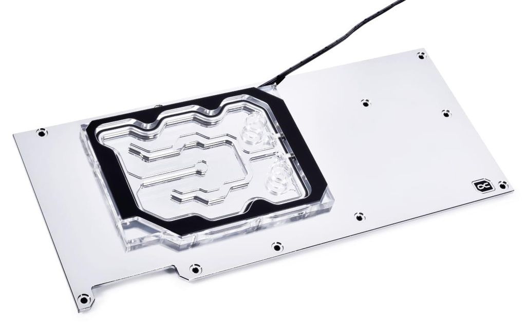 Alphacool 13043, Rückenplatte, Acryl, Kupfer, Nickel, Edelstahl, Transparent, 3-Pin JST, 1/4", 0,8 bar