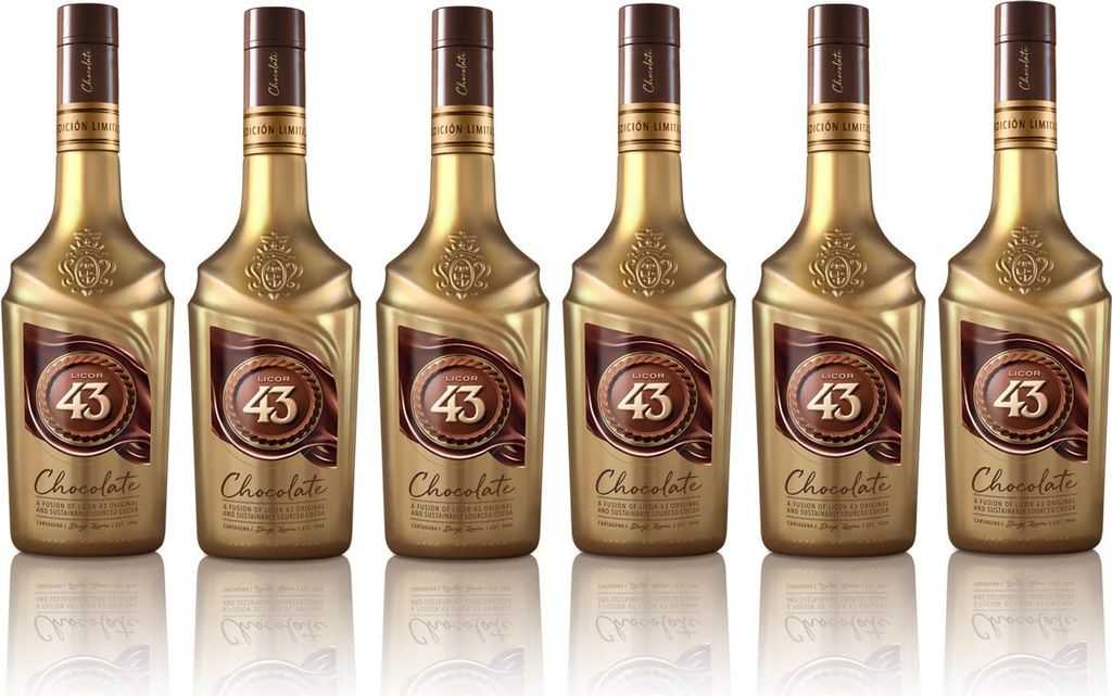 Licor 43 6er Set Chocolate 6x 0,7L (16% vol) Schokoladen Produktbild 