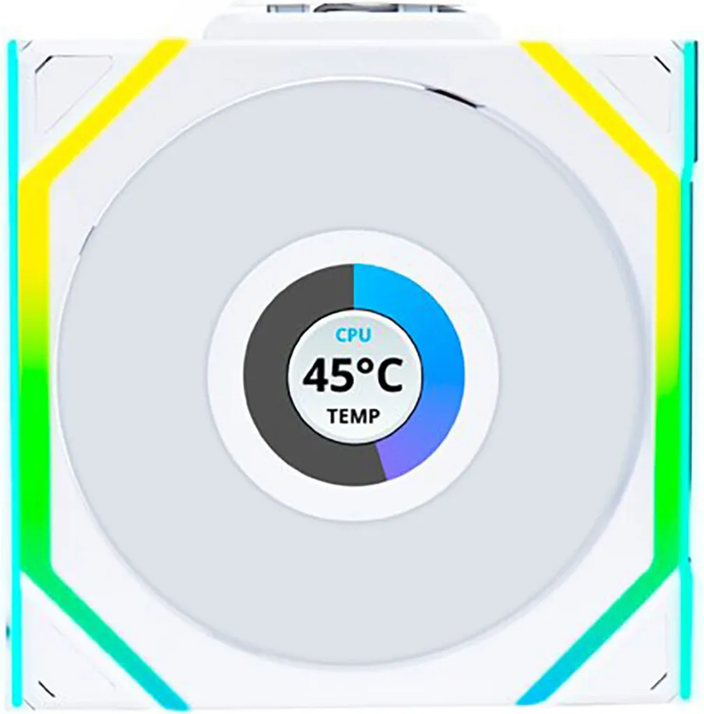Lian Li UNI FAN SL Wireless 120 Reverse Blade Custodia per computer 12 cm Bianco 1 pz