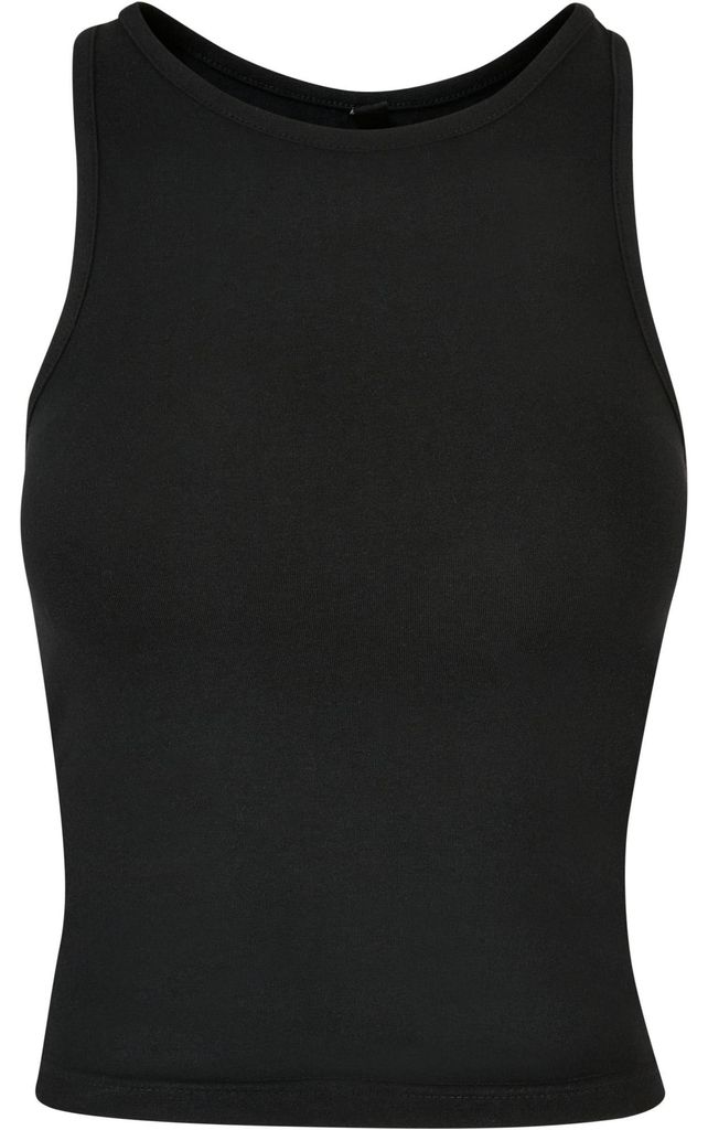 Build Your Brand - Ärmelloses Oberteil Racerback für Damen LT2168 (XS) (Schwarz)