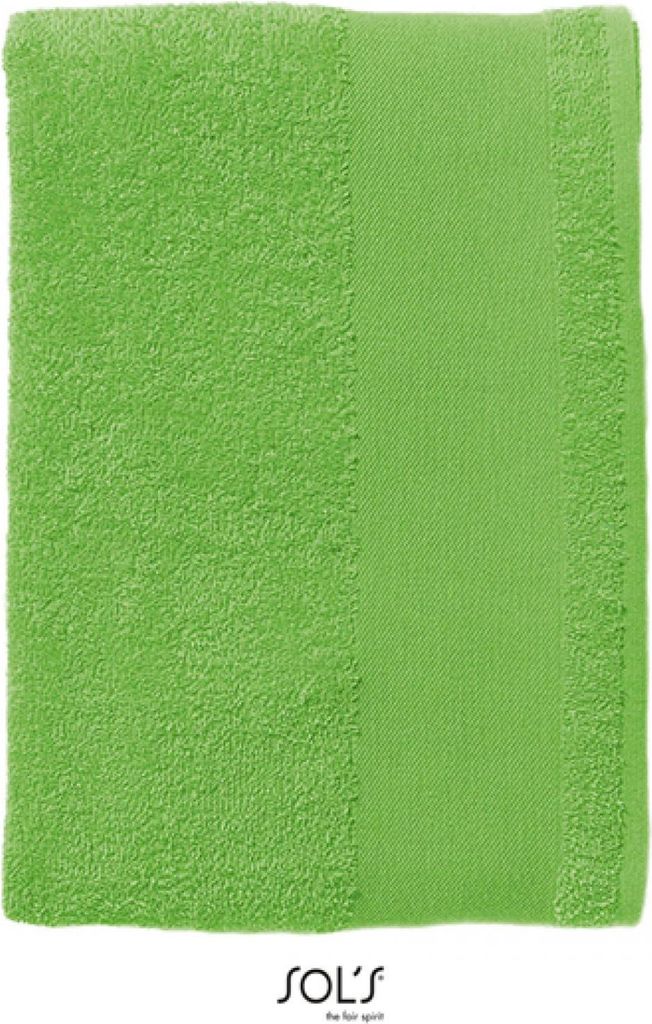 SOLs 89001 | Bath Towel Island - Badetuch | 70 x 140 cm - Farbe: Lime - Größe: 70 x 140 cm