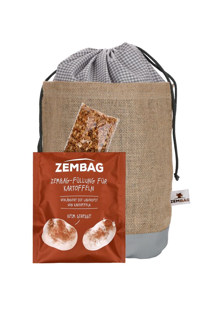Grauer Zembag für 2,5 kg Kartoffeln Produktbild 