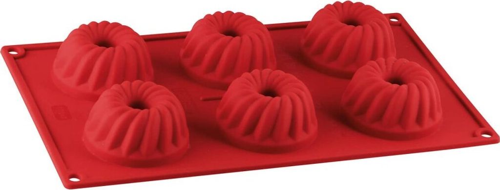 Dr. Oetker Mini Gugelhupfform 6-er Silikon Flexxibel, Produktbild 