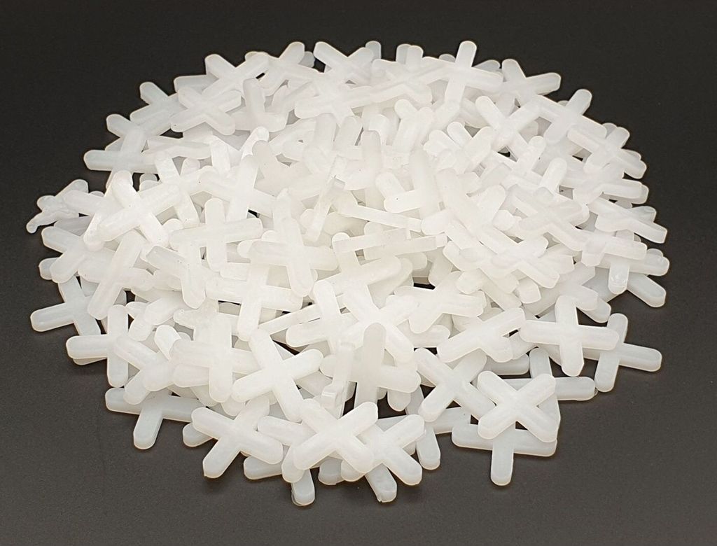 Fugenkreuze 200 Stk. 4 mm Fugenabstandshalter Fliesenkreuze Produktbild 