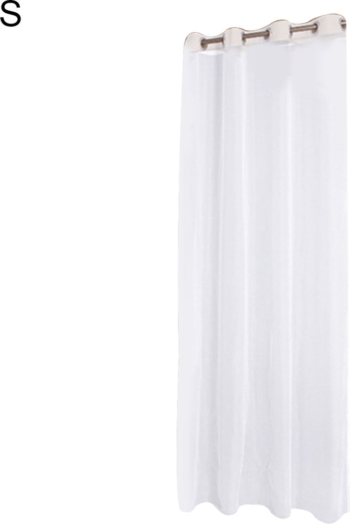 Tüllvorhänge wasserdichtes Sonnenschutz mit Polyester weißer Pergola -Vorhänge für Veranda-Größen:S