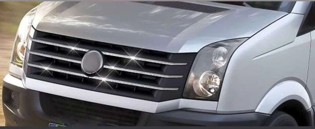 Grille de Calandre en Inox Chrome pour VW Crafter I Facelift 2012-2016