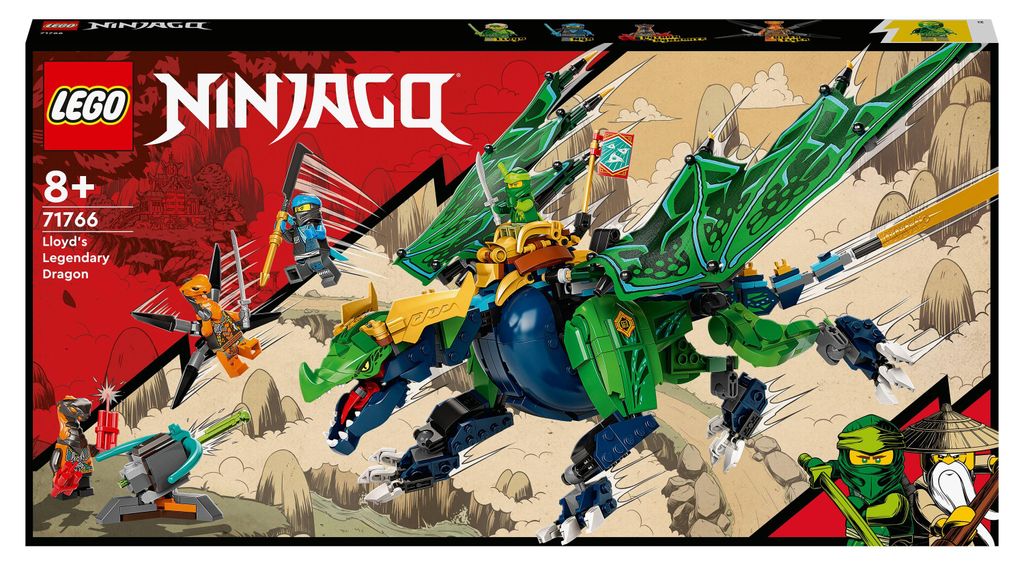 LEGO 71766 NINJAGO Lloyds legendärer Drache, Produktbild 