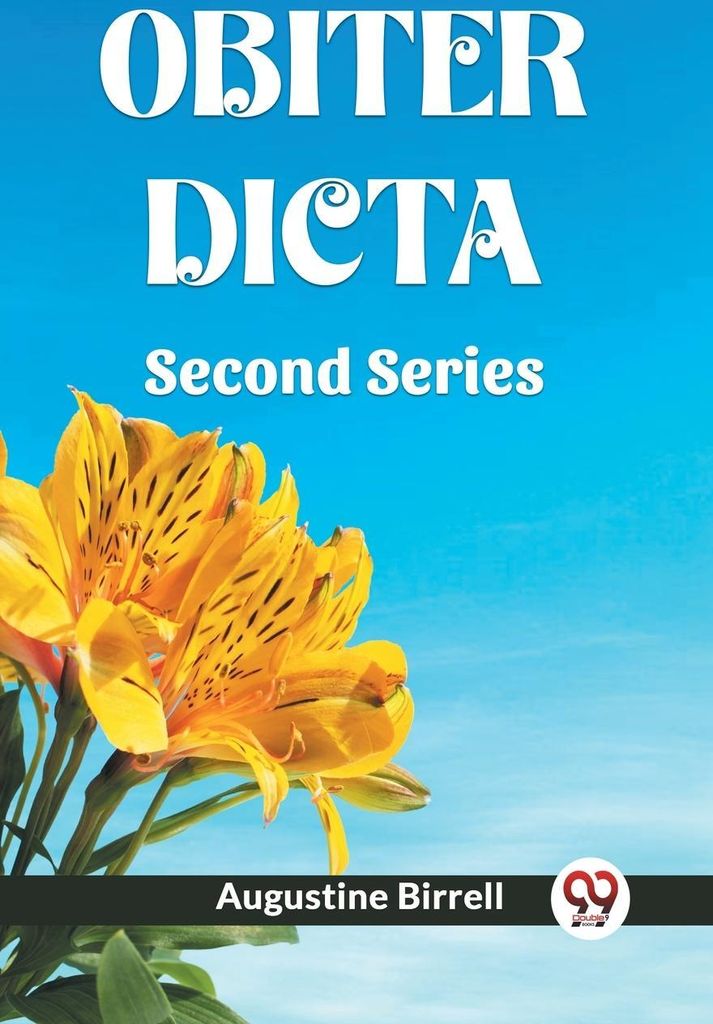 Obiter Dicta Second Series
