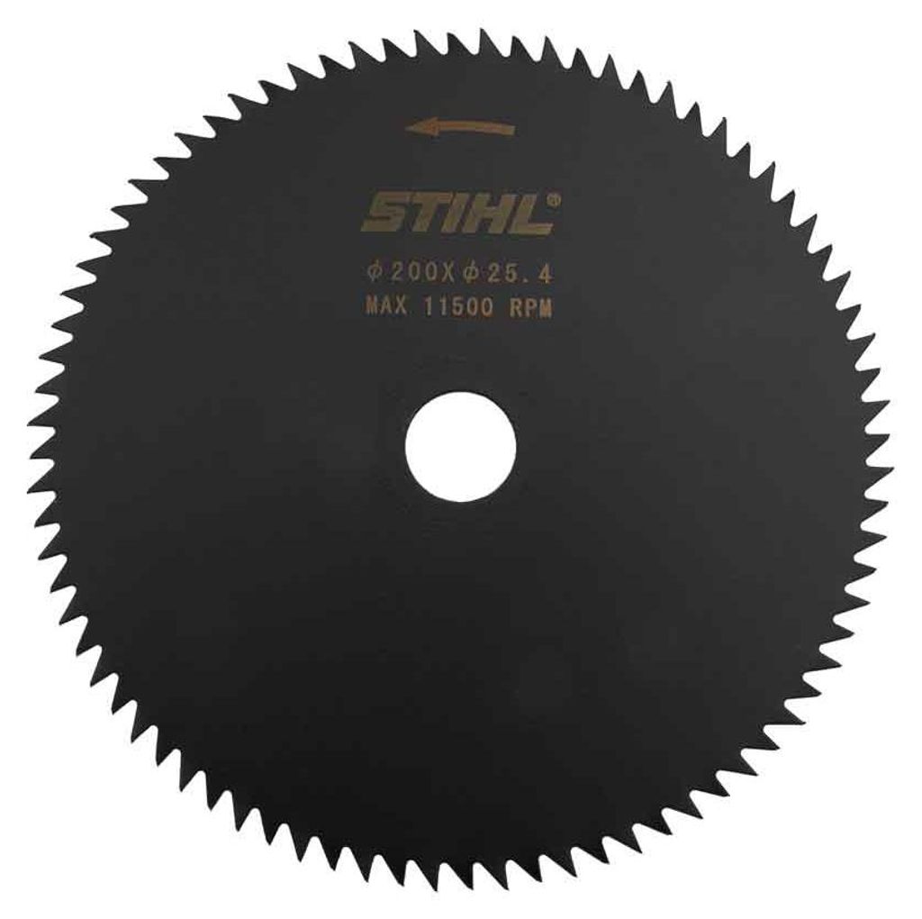 Stihl 41127134201, Čepeľ pre krovinorez, Čierna, Oceľ, 1 Obrázok produktu 