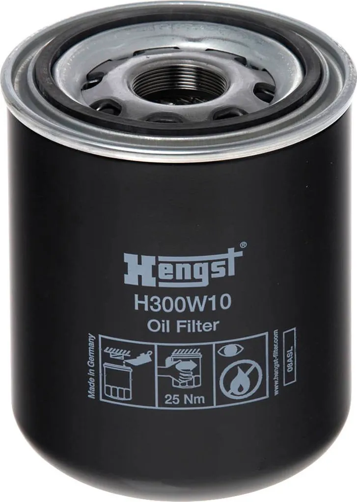 Filtre hydraulique HENGST H300W10 pour systèmes haute pression de travail
