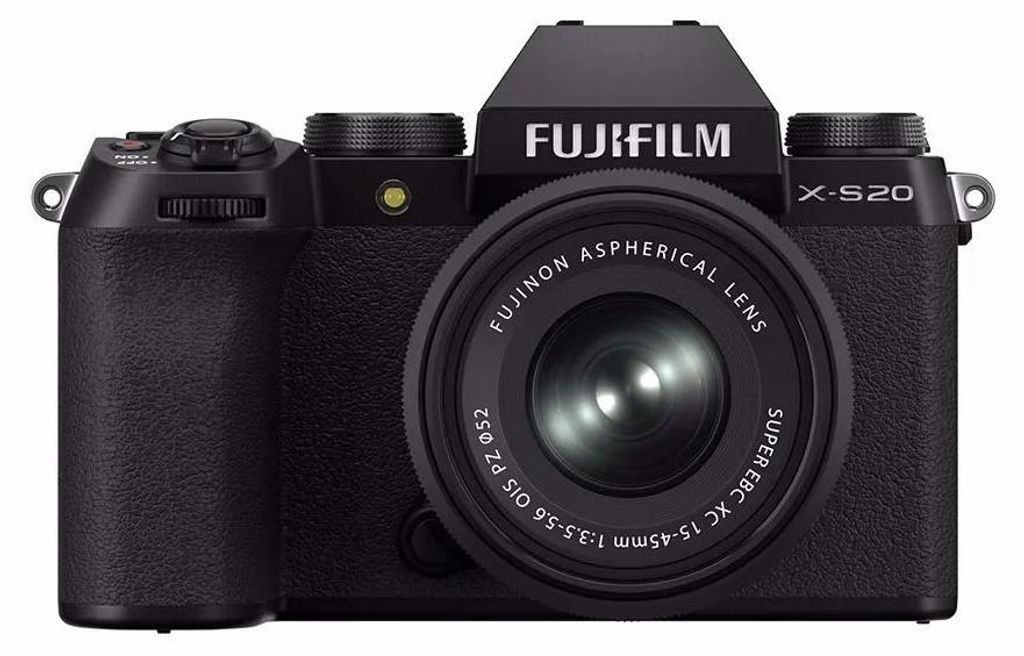Fujifilm X -S20 + XC15-45mmF3.5-5.6 OIS PZ, 26,1 MP, 6240 x 4160 Pixel, X-Trans CMOS 4, 6.2K, Touchscreen, Schwarz
