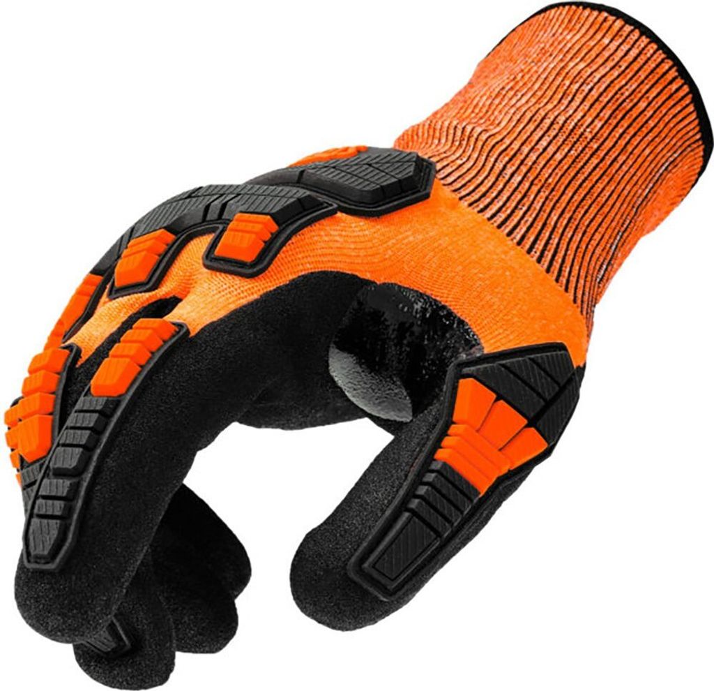 Stocker Arbeitshandschuhe Orange 9/M Orange 9/M