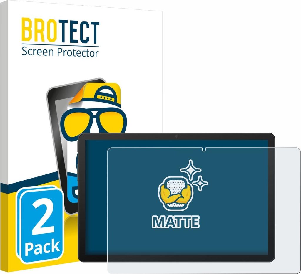 2x BROTECT Schutzfolie für Sunmi CPad 11" Displayschutz Displayschutzfolie Folie Matt Entspiegelungsfolie