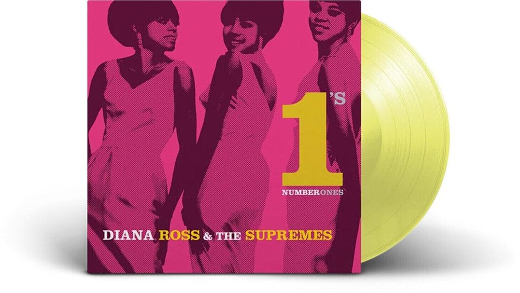 Diana Ross & The Supremes - Number 1's (Limited Edition) (Yellow Coloured) (LP)