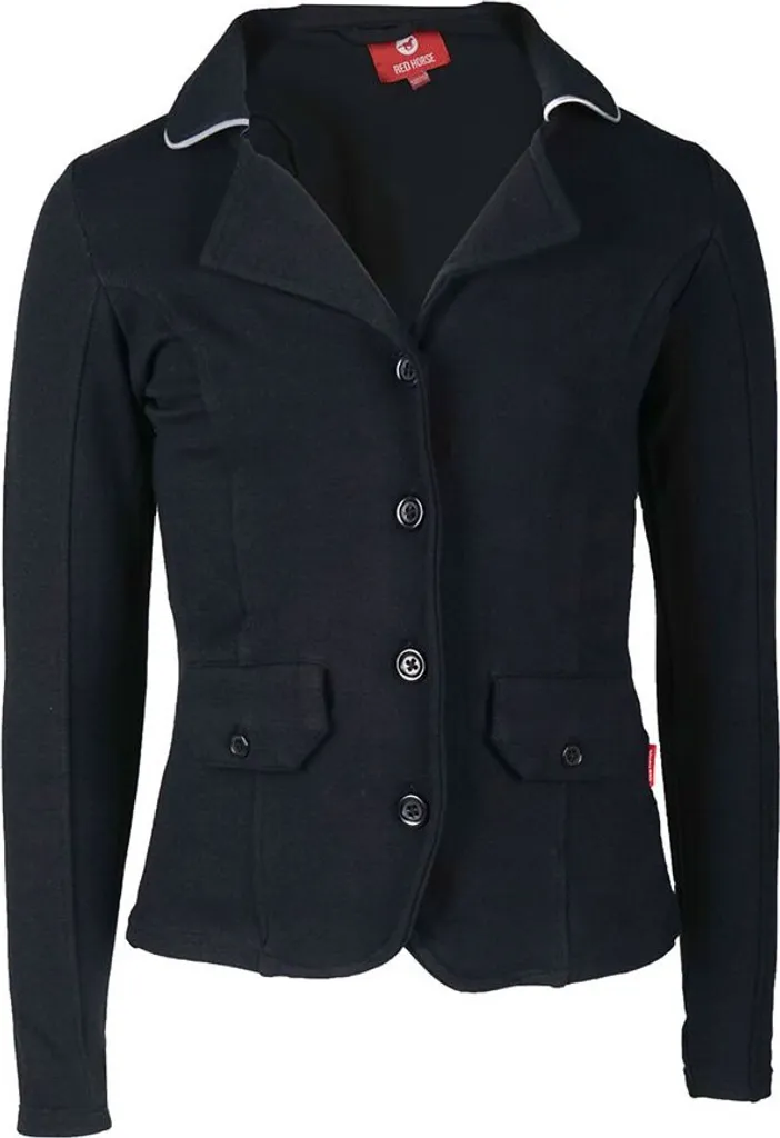Veste d'équitation Redhorse noire chaude pour automne enfant 7-8 ans