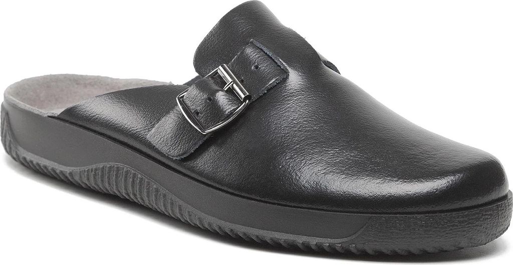 Rohde SOLTAU-H Herrenschuhe Hausschuhe Pantolette Schwarz Freizeit, Schuhgröße:47 EU