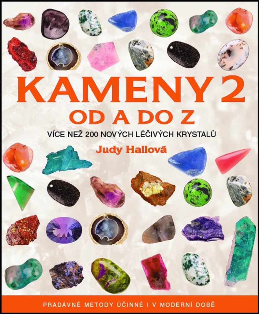 Livre de lithothérapie Kameny 2 par Judy Hall sur les nouveaux cristaux