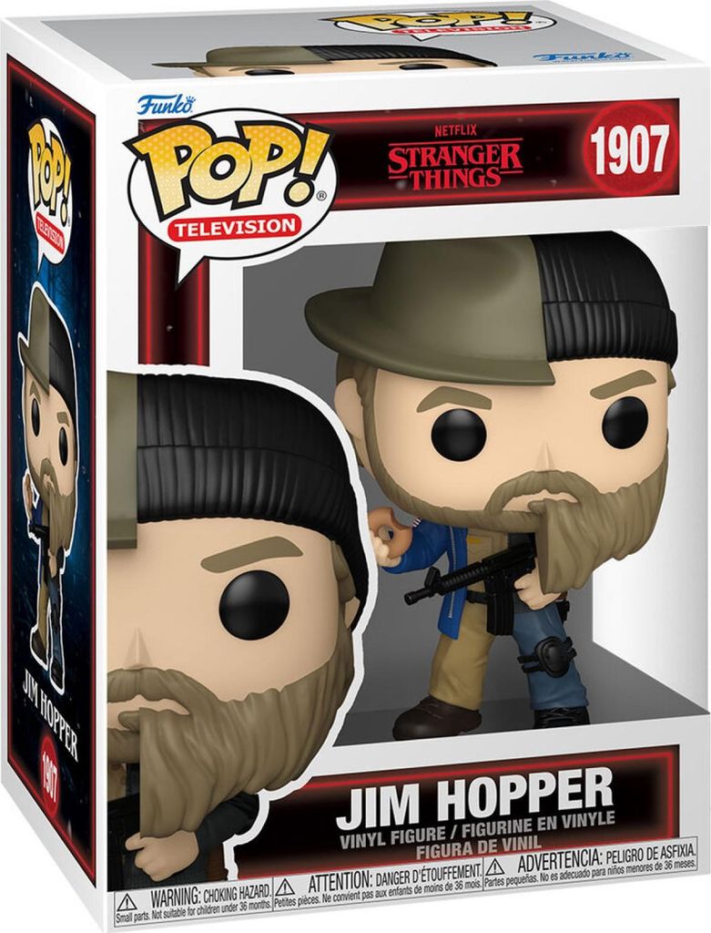 Funko Pop! Television: Stranger Things - Jim Hopper (Split) Produktbild 