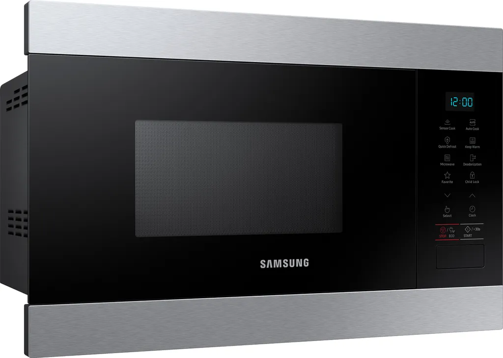 Micro-ondes encastrable 22 litres pour réchauffer et décongeler