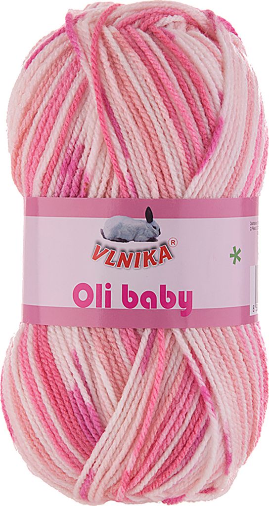 100g Strickgarn Oli mehrfarbig 26 Candy