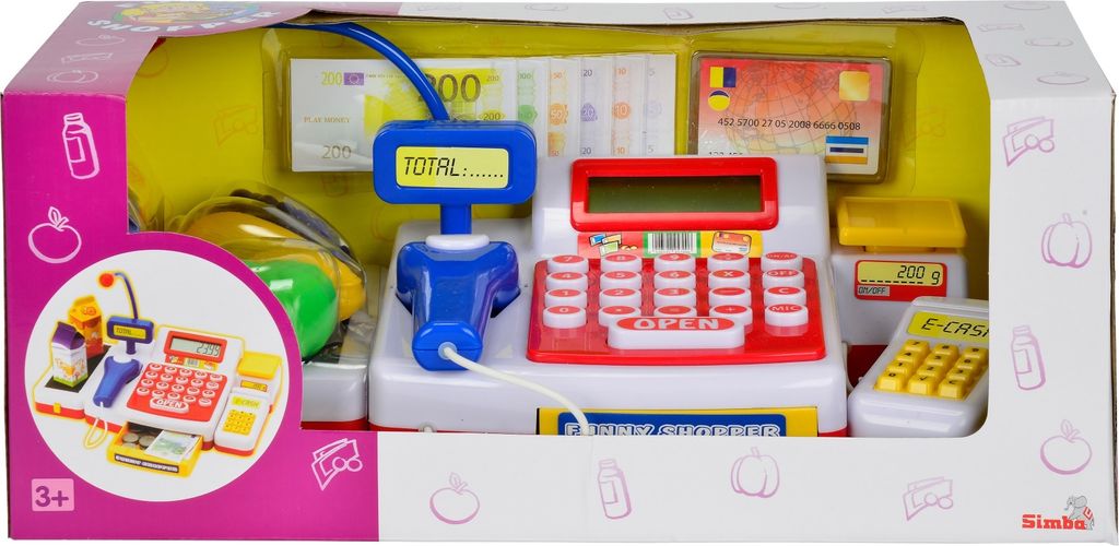 Supermarktkasse mit Scanner Produktbild 