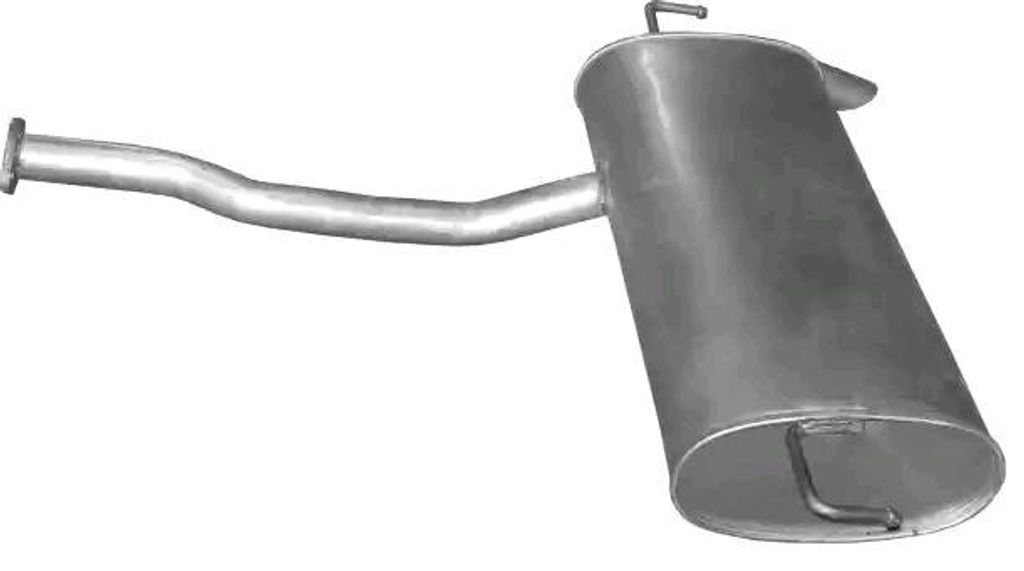 VEGAZ HUS-266 Endschalldämpfer für HYUNDAI ix35 (LM, EL, ELH) Auspuff