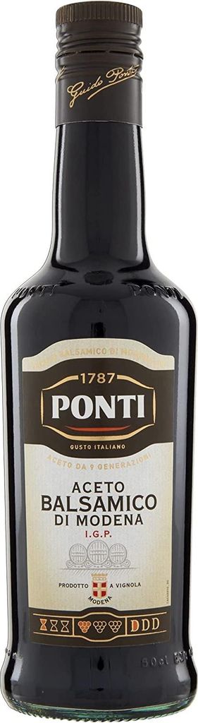 3x Ponti Aceto Balsamico 'Di Modena', 500 ml