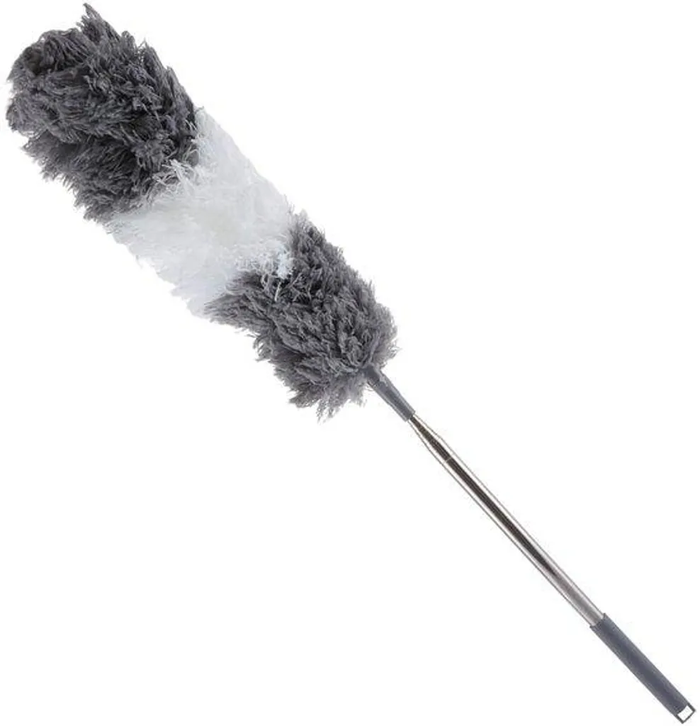 Plumeau lavable microfibre avec manche extra long 2,74m rétractable
