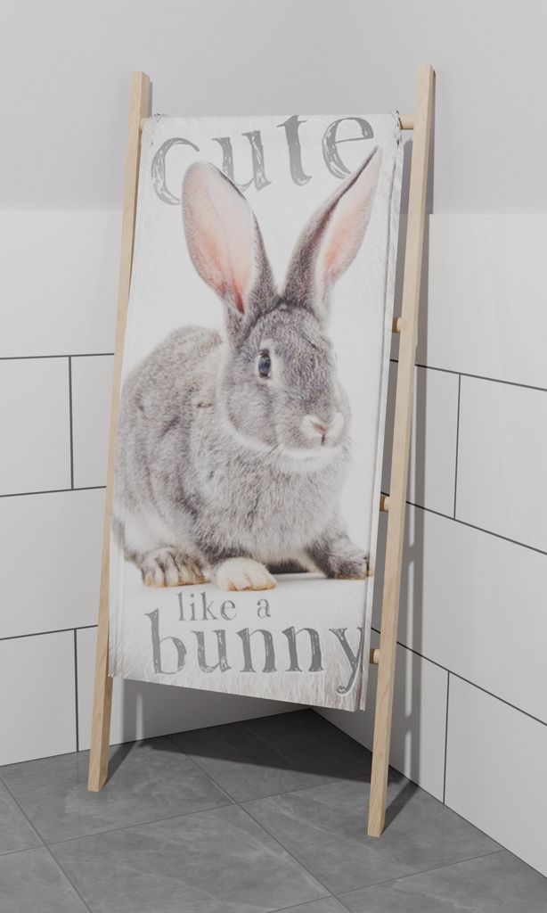 Strandtuch für Jugendliche 70x140 Kaninchen 003