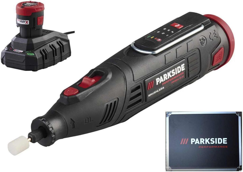 PARKSIDE PERFORMANCE12V Akku-Feinbohrschleifer PPFBSA Produktbild 