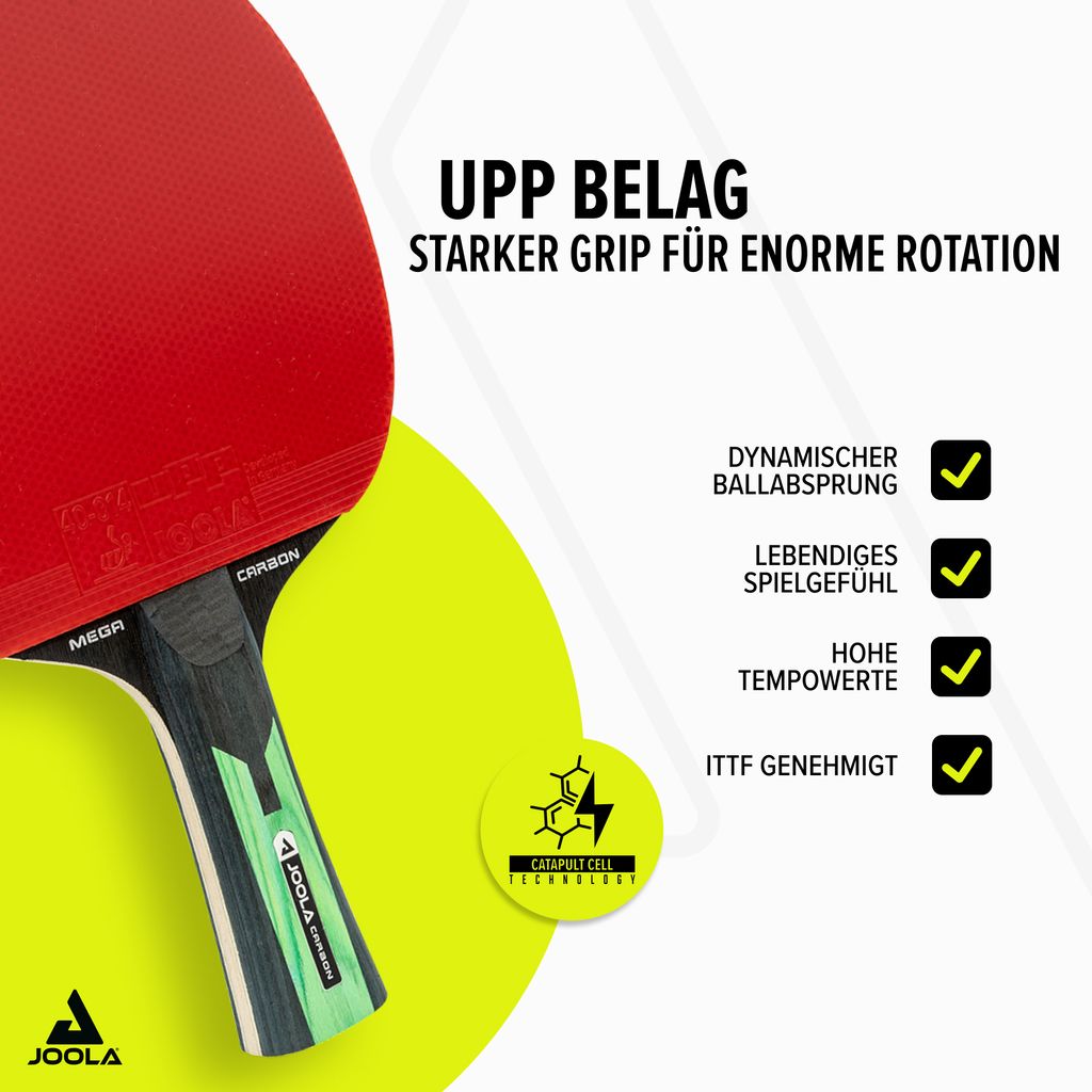 Pálka na stolný tenis JOOLA MEGA CARBON Obrázok produktu 3