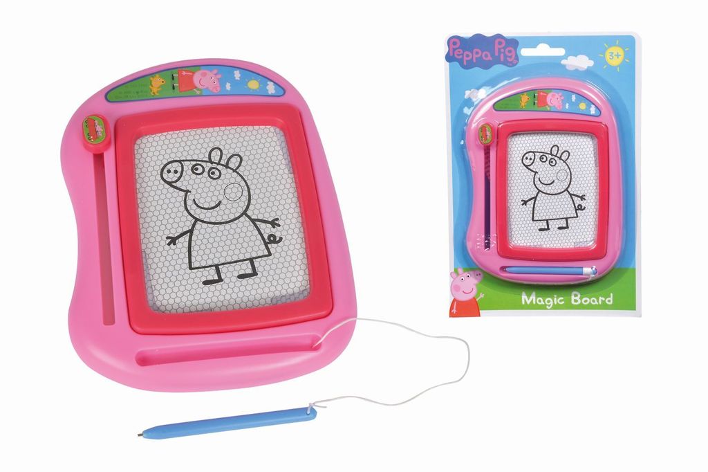 Simba Peppa Pig lavagna magnetica da colorare 16x13cm con Immagine del prodotto 