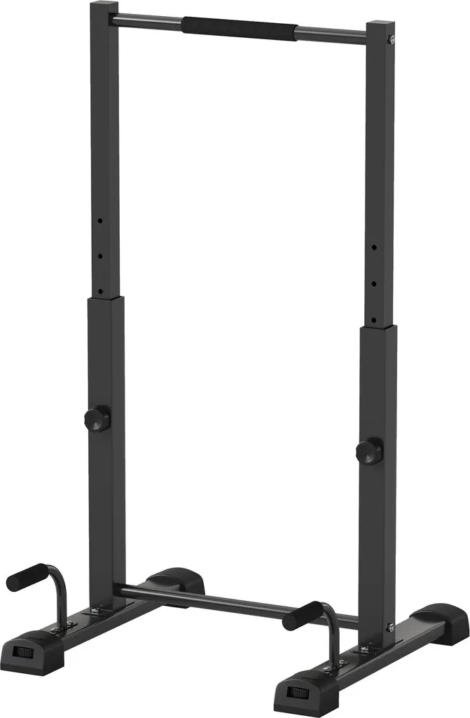 Parallettes de musculation station dips réglable en acier