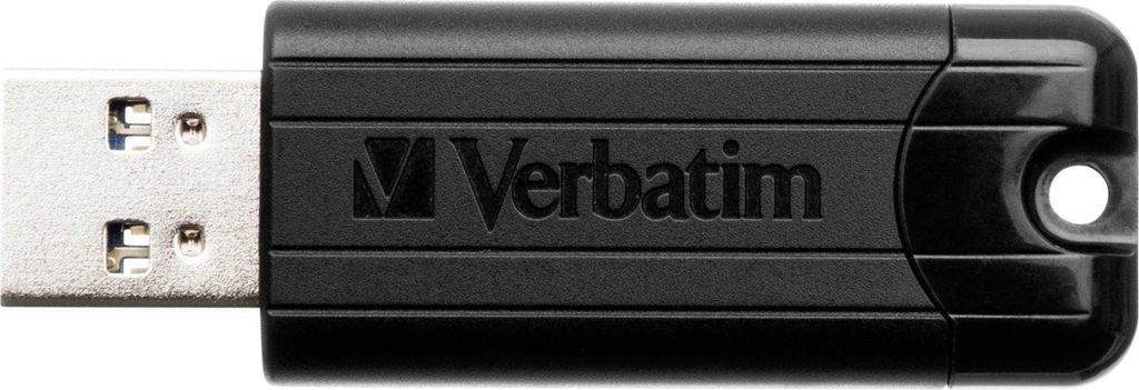 Verbatim Clé USB 3.2 256GB, PinStripe, noire type A, (R) Image du produit 