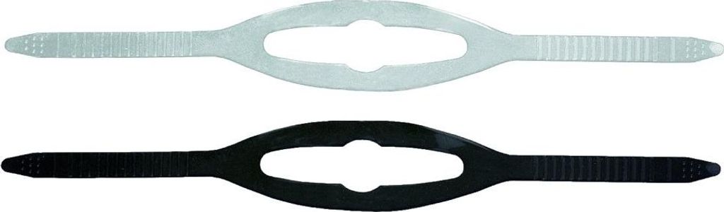 Mares Silicone Tauchermaskenband Blau,Schwarz Blau,Schwarz One Size