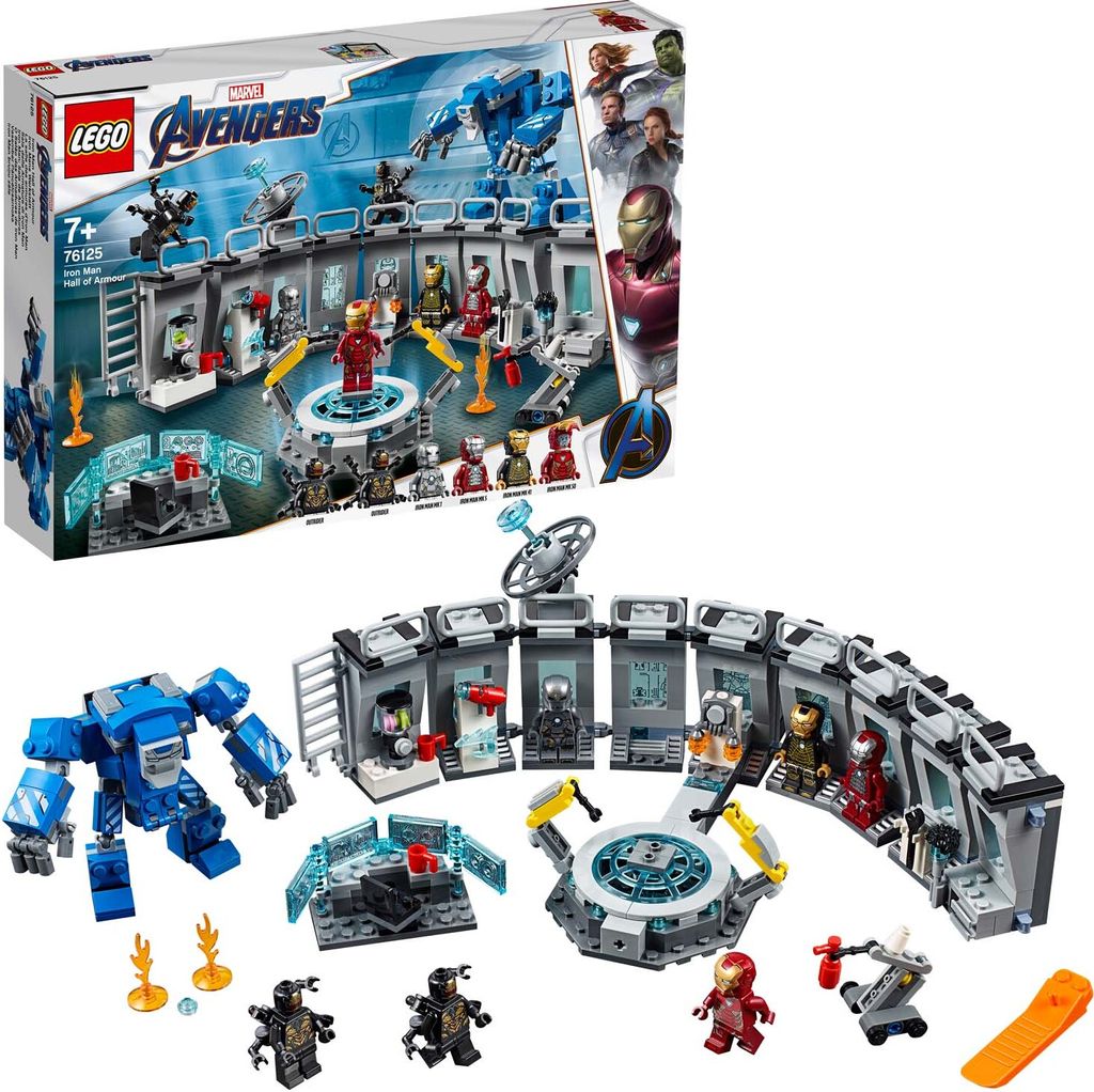 LEGO® Super Heroes 76125 Iron Man i jego kombinezon Zdjęcie produktu 
