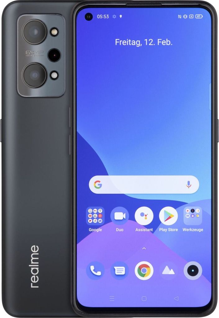 Realme GT Neo2 Smartphone, 6,62 Zoll, 128 GB, 8 GB RAM, Produktbild 