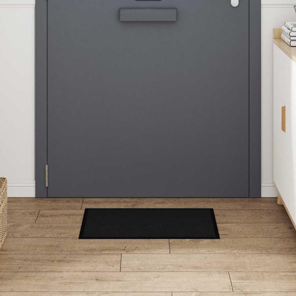 (Robust Möbel) Fußmatte Schwarz 60 x 40 x 1,2cm Teddystoff - Fußmatten CL706580 - Fußmatten