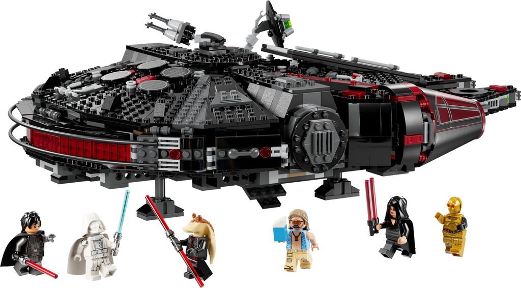 LEGO Star Wars Dunkler Millennium Falke, Sternenschiff Set, Produktbild 