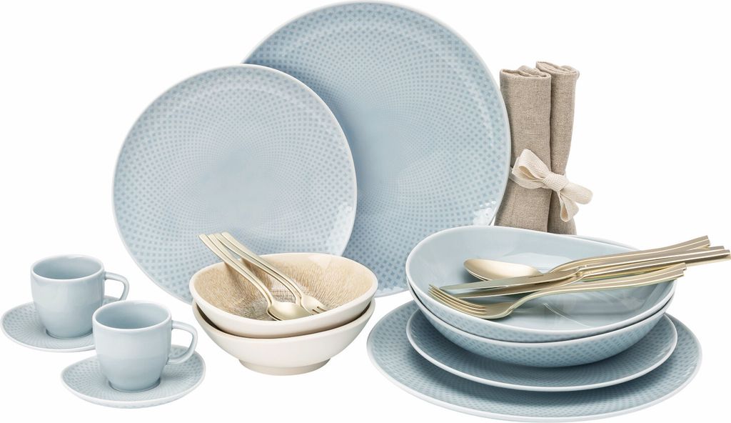 Rosenthal Set 24-tlg./Espresso Junto Opal Green/Dune Imagen del producto 