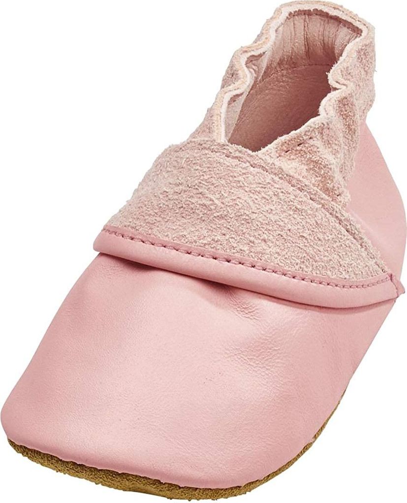 Lupilu Baby Krabbelschuhe Echtleder Atmungsaktiv chromfrei rutschfest Rosa 22/23