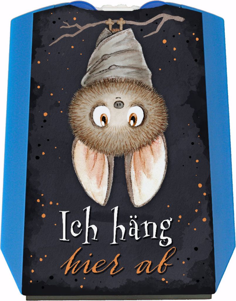 Ich häng hier ab Parkscheibe mit niedlicher Fledermaus