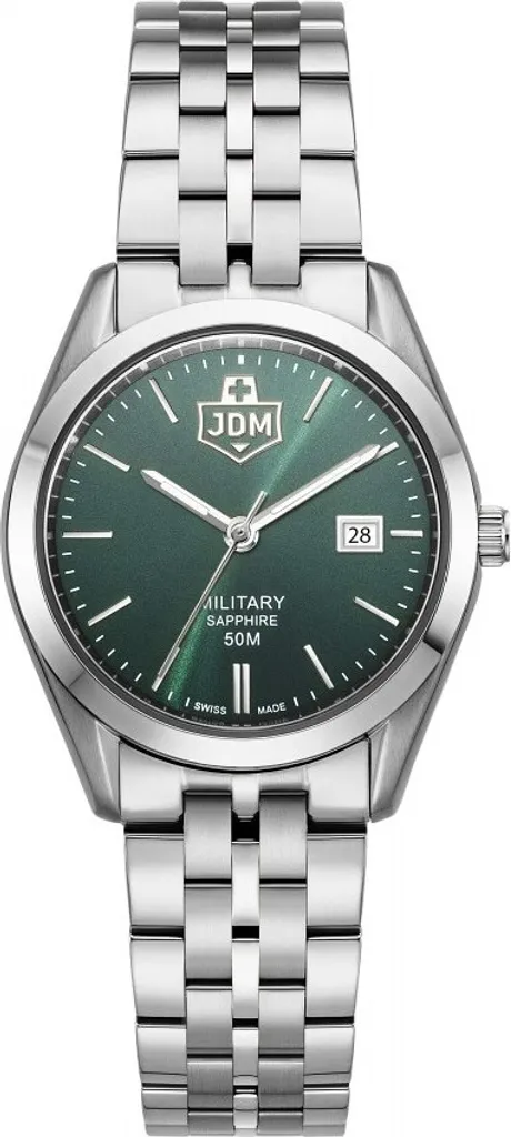 Montre Bracelet Femme Interlaken JDM Military en Acier Inoxydable Chic