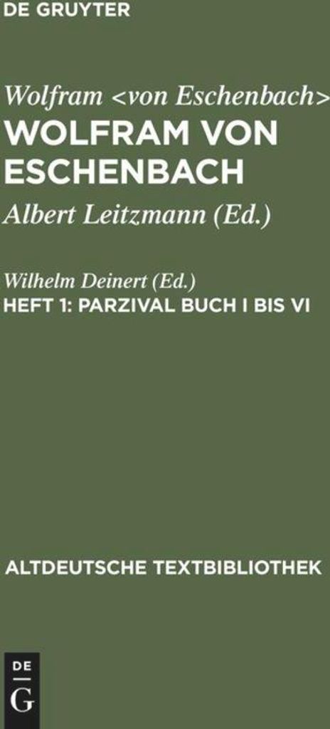 Parzival Buch I bis VI